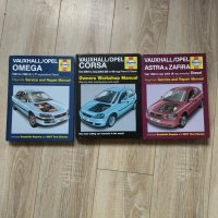 Haynes книги за ремонт на Opel Omega, Corsa, Astra Zafira, снимка 1 - Специализирана литература - 43690313