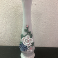 Бутикова керамична ваза за цветя, снимка 2 - Декорация за дома - 44876262