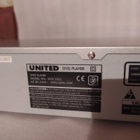 ДВД dvd player United dvd 3052, снимка 3 - Плейъри, домашно кино, прожектори - 35230070