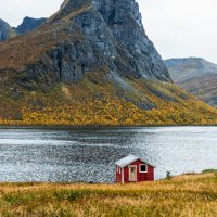 Авторски принт - пейзаж от Норвегия, снимка 2 - Картини - 43781334