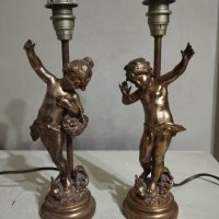 Две барокови лампи - комплект, снимка 3 - Настолни лампи - 43242871
