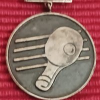 Медал, Тенис на маса. , снимка 1 - Антикварни и старинни предмети - 43944365