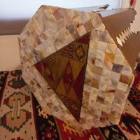Османска масичка , инкустрация със седеф, снимка 8 - Антикварни и старинни предмети - 39690398