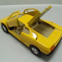 № 7310 стар макет автомобил Lamborghini Diablo - Mini Flitzer - WELLY  - размер 11 / 5 / 3,5 см  , снимка 6 - Други ценни предмети - 43467883