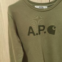 A.P.C. X CARHARTT Дамска блуза , снимка 3 - Блузи с дълъг ръкав и пуловери - 39328785