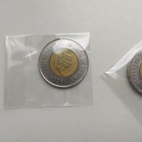 Канада 2 долара, 1996 г , снимка 1 - Нумизматика и бонистика - 32945130
