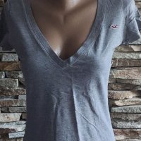 Hollister дамска тениска , снимка 1 - Тениски - 32595523