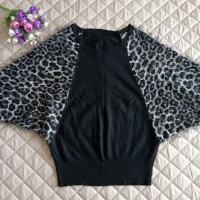 🌻 Блуза с прилеп ръкав С размер 🌷, снимка 1 - Блузи с дълъг ръкав и пуловери - 40006913