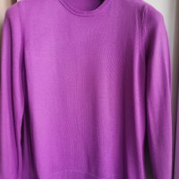 Дамска блуза фино плетиво 2XL, снимка 1 - Блузи с дълъг ръкав и пуловери - 34578383