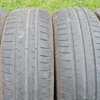 4бр летни гуми 195/60R15. Dunlop Sport Bluresponse. DOT 0713. 5.5 и 6мм дълбочина на шарката. Внос о, снимка 1 - Гуми и джанти - 40532220