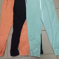 Спортен памучен панталон в коралов цвят , снимка 4 - Панталони - 28919796