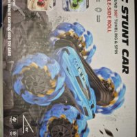 Каскадьорска кола за деца с дистанционно управление, синя, снимка 10 - Коли, камиони, мотори, писти - 43214794