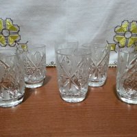 Руски кристални чаши , снимка 6 - Антикварни и старинни предмети - 43342837