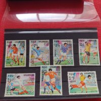 Пощенски марки чиста комплектна серия Футбол Световно първенство Мексико 86г. За колекция - 22547, снимка 1 - Филателия - 36662842