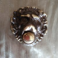 звънец -лъвска глава, снимка 1 - Други ценни предмети - 37981266