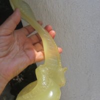 Фосфоресцираща и променяща цвета си змия - кобра фигура пластика статуетка, снимка 10 - Статуетки - 33517776