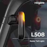 Байк радар MAGENE L508 Radar Tail Light Smart стоп светлина за велосипед, снимка 8 - Аксесоари за велосипеди - 40698993