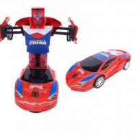 Играчка на робот & кола СпайдърМен - Трансформърс 2в1 (Spiderman, Transformers), снимка 2 - Коли, камиони, мотори, писти - 34931322