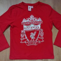 Liverpool / детска фланелка на футболен клуб  Ливърпул  за ръст 128см., снимка 1 - Детски тениски и потници - 39725715