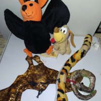 Малки плюшени играчки за момче, змия, прилеп, снимка 1 - Плюшени играчки - 35522391