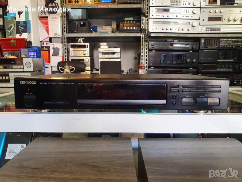 Тунер Kenwood KT-1050L  В отлично техническо състояние, много добър външен вид. Дисплея е с намалено, снимка 1