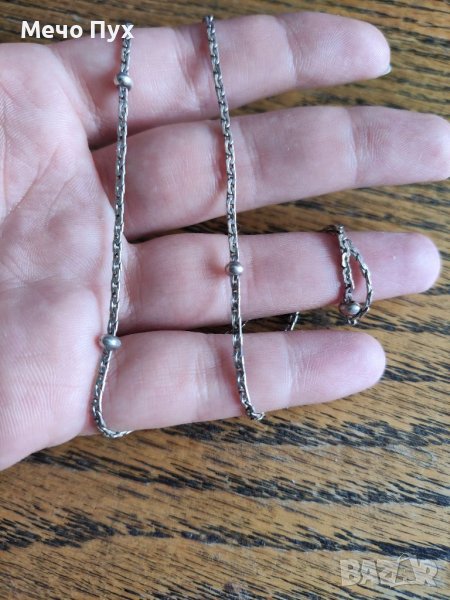 Сребърен синджир (40), снимка 1