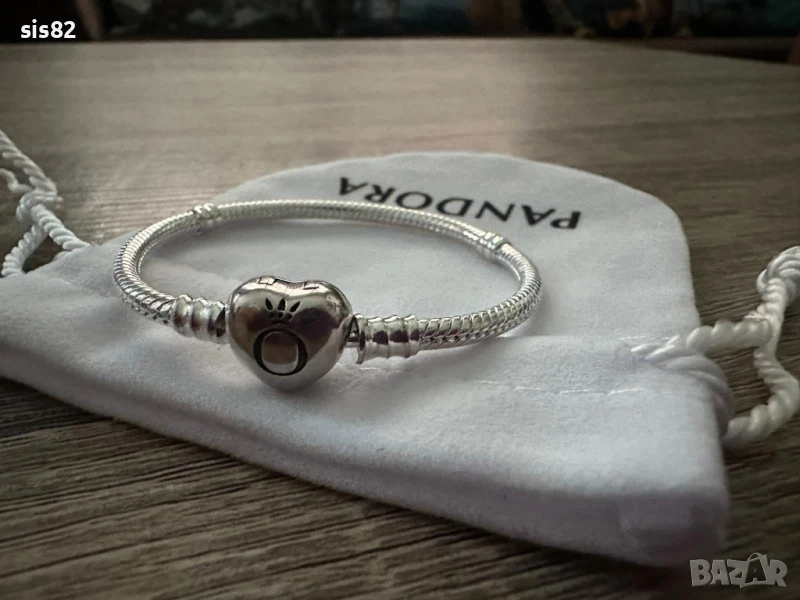 Сребърни гривни Panda , снимка 1