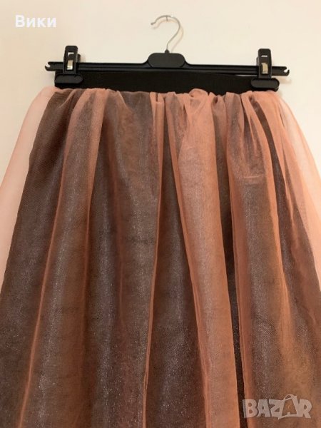 Пола тюл пачка висока талия дълга пола, снимка 1