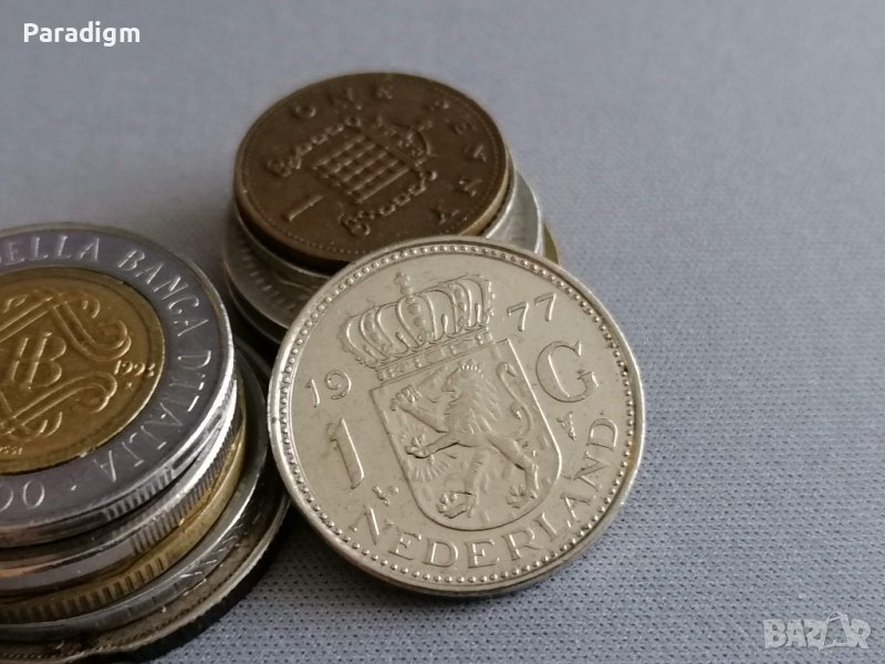 Монета - Нидерландия - 1 гулден | 1977г., снимка 1