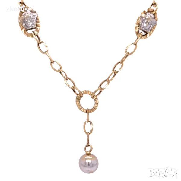 Златно колие 13,06гр. 55,0см. 14кр. проба:585 модел:30569-1, снимка 1