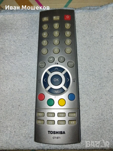 Дистанционно управление RC TOSHIBA CT-871 заместител, снимка 1