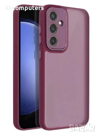 Калъф силикон прозрачен мат Variete / Лилав / за SAMSUNG A26 Баркод : 3131929, снимка 1