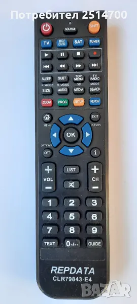 Универсално дистанционно REPDATA CLR79843-E4, снимка 1