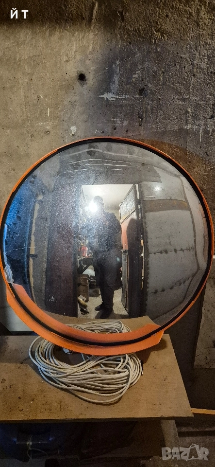 Резервно стъкло за огледало - сферично.За изход от Гаражи, Кръстовищ, снимка 1