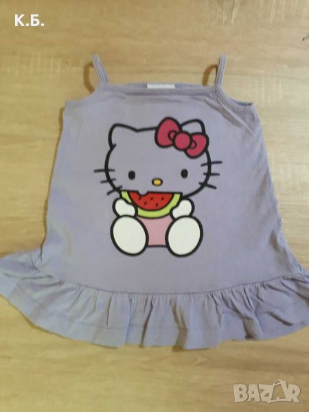 Бебешка рокличка ,,Hello Kitty" р-р 3/6м, снимка 1