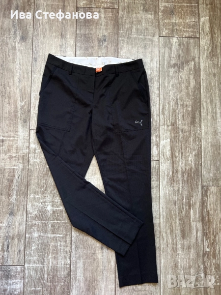 Уникален нов  спортен елегантен оригинален марков черен панталон Puma puma Пума, снимка 1