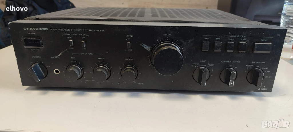 Стерео усилвател Onkyo A-8015#1, снимка 1