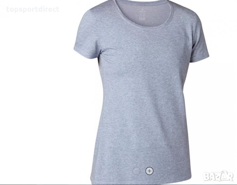 ДАМСКА ТЕНИСКА ЗА ФИТНЕС 500 СИВА NYAMBA внос Франция., снимка 1