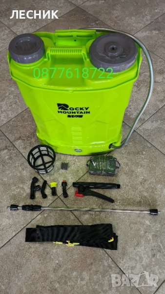Електрическа пръскачка с акумулатор / акумулаторна пръскачка 16 литра , снимка 1