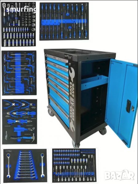 Количка с Инструменти KraftWelle, снимка 1