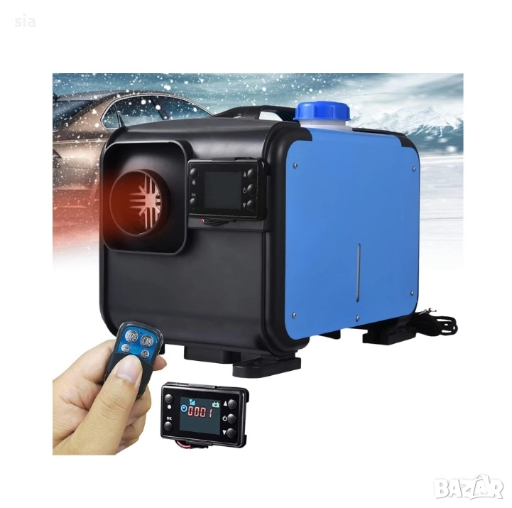 ПРЕНОСИМА ДИЗЕЛОВА ПЕЧКА, СУХА, 12/220V, 8KW, снимка 1