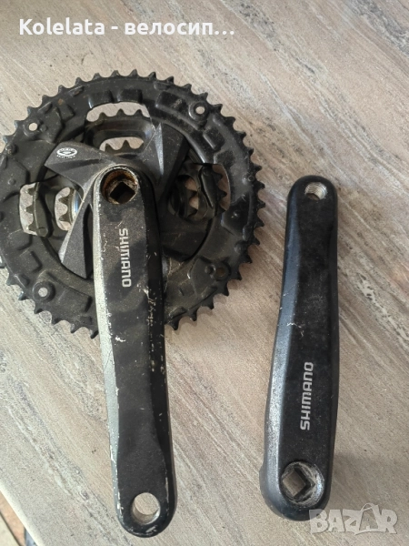 Курбели Shimano 175мм. 22-32-44Т, снимка 1