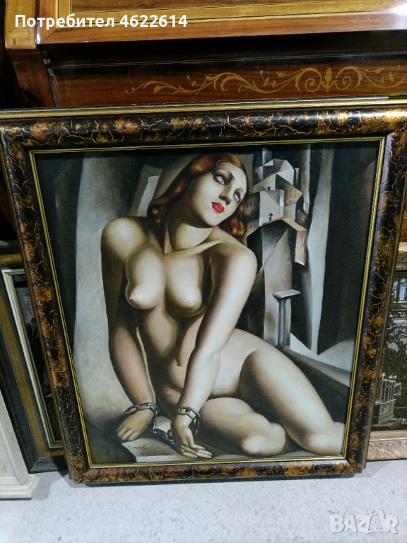 КАРТИНА МАСЛЕНИ БОИ ВЪРХУ ПЛАТНО АВТОРСКА. , снимка 1