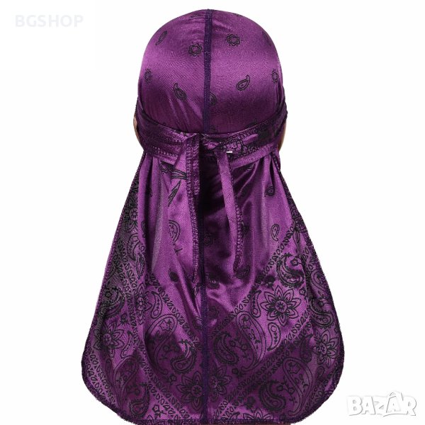 Хип - Хоп / Рап Дюраг Бандана - Лилав, снимка 1