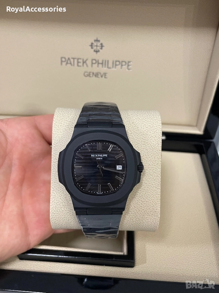Patek Philippe nautilus black, снимка 1