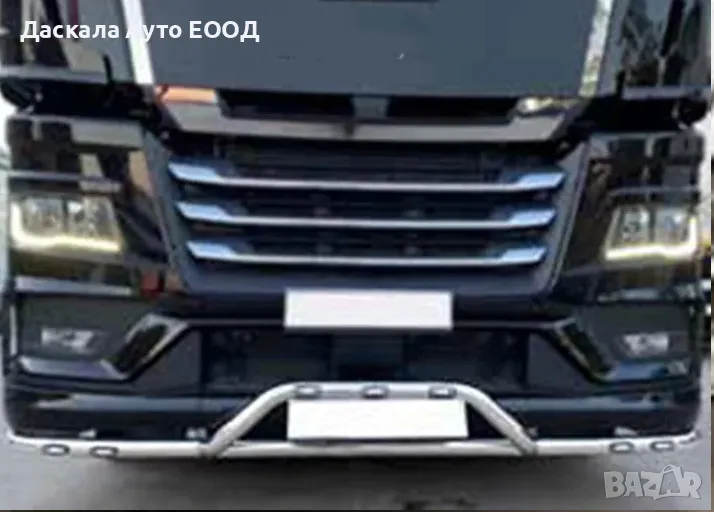 Ролбар под броня с извивка над номера за МАН MAN TGX 2021г.+, снимка 1