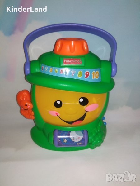 Fisher Price музикална лампа, лека забележка - 10лв., снимка 1