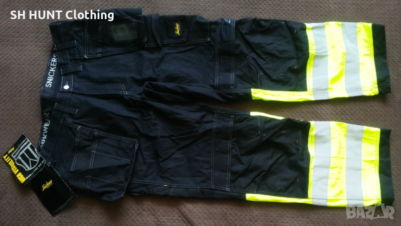 Snickers 3235 High-Vis Cotton Holster Pocket Work Trousers размер 54 / XL работен панталон W4-232, снимка 1