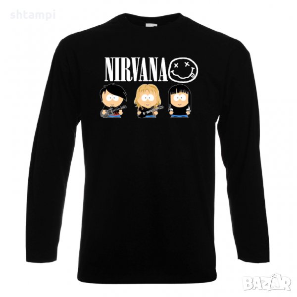 Мъжка тениска Nirvana 1, снимка 1