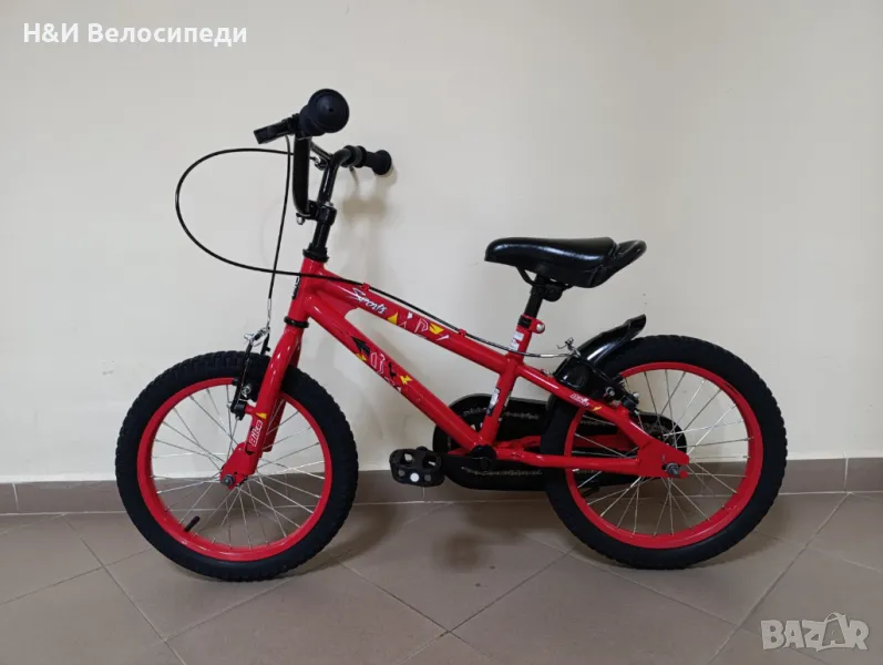 Детски велосипед Moni 16 Цола КАТО НОВО !!! , снимка 1